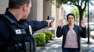 ICE Agent Shoots Woman in Incident That Sparks National Anger