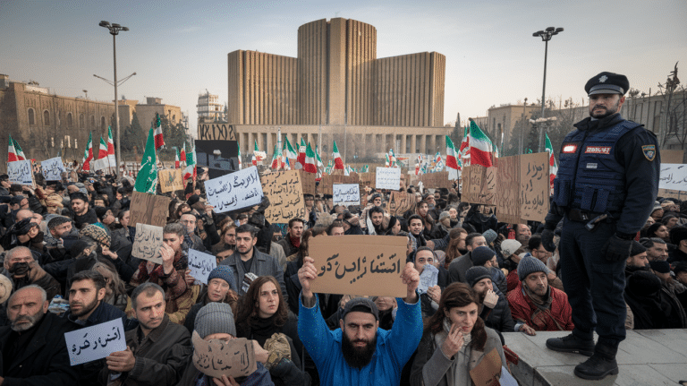 Iran Protests Spread Across Cities as Tensions With U.S. Rise