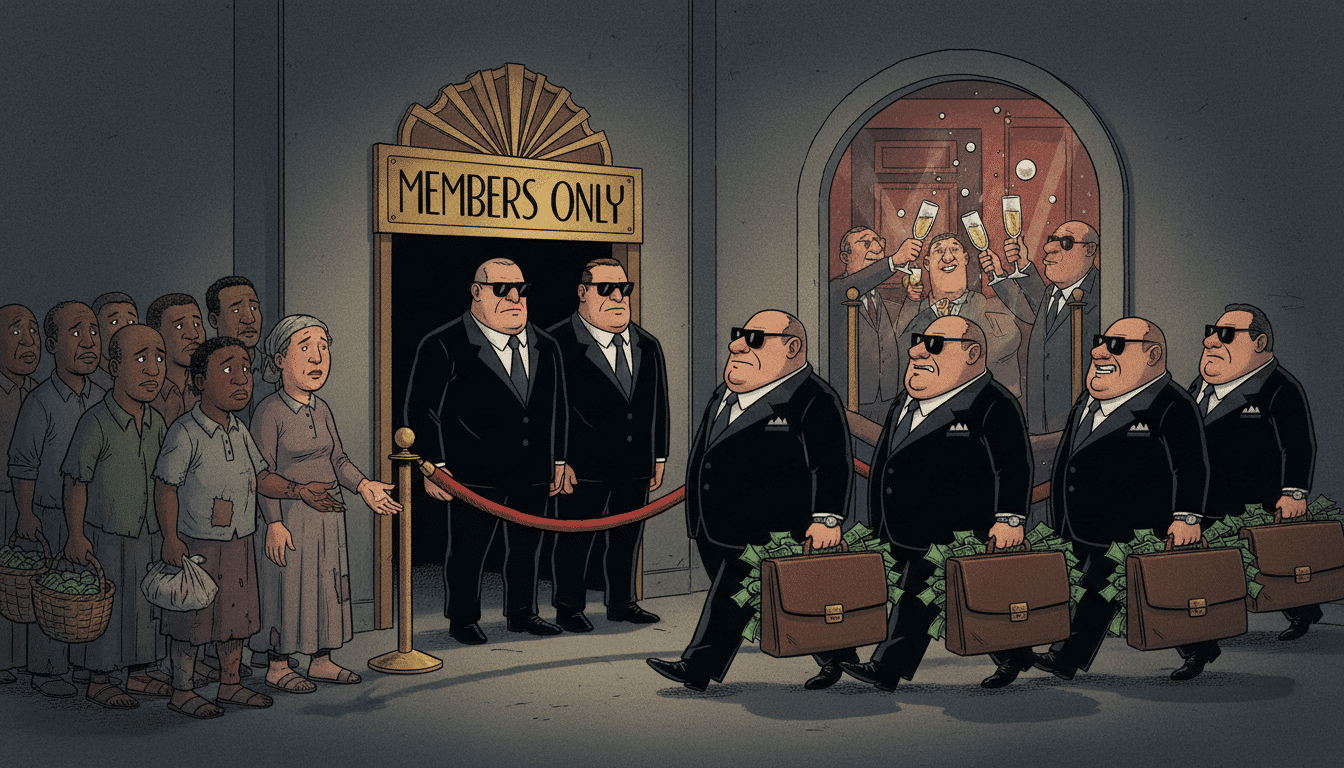 Board of Peace spending as pay-to-play VIP club