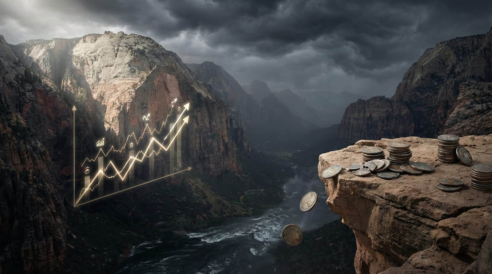 Massive gap between promised pension benefits and actual pension fund assets illustrating the 1.3 trillion dollar public pension crisis funding shortfall