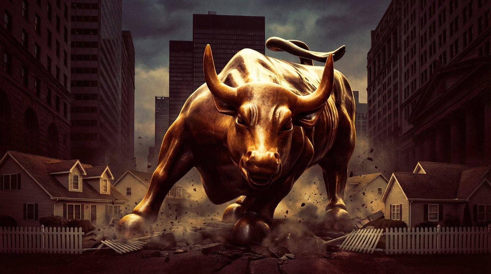 Wall Street bull crushing suburban homes as private equity firms buy single family housing