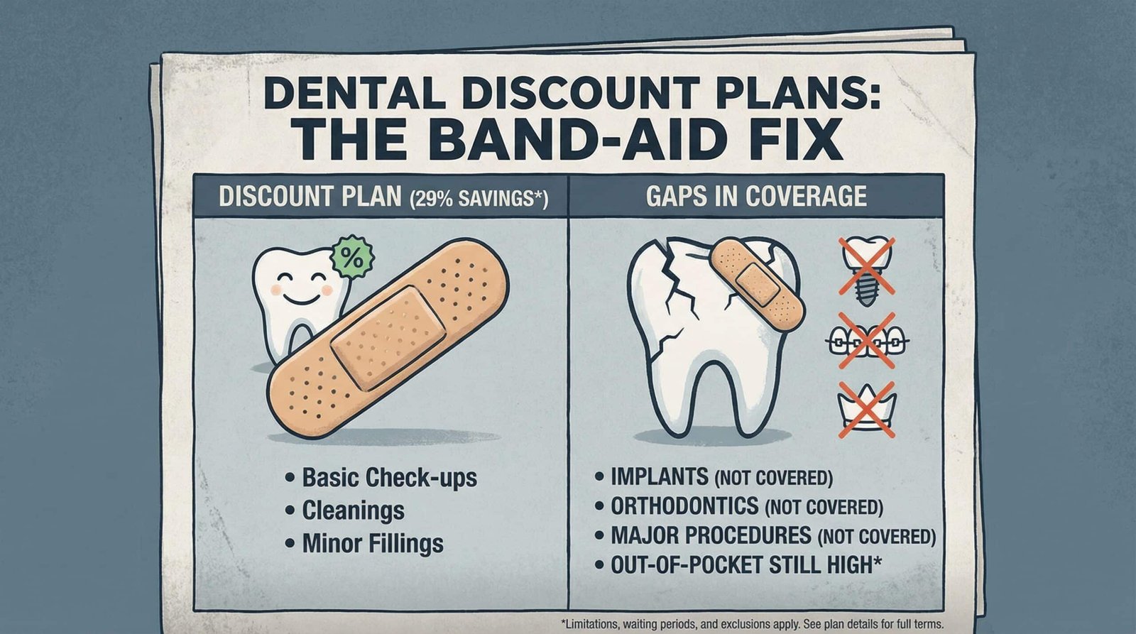 dental discount plans alternative 29 percent savings effective discount plan limitations coverage gap