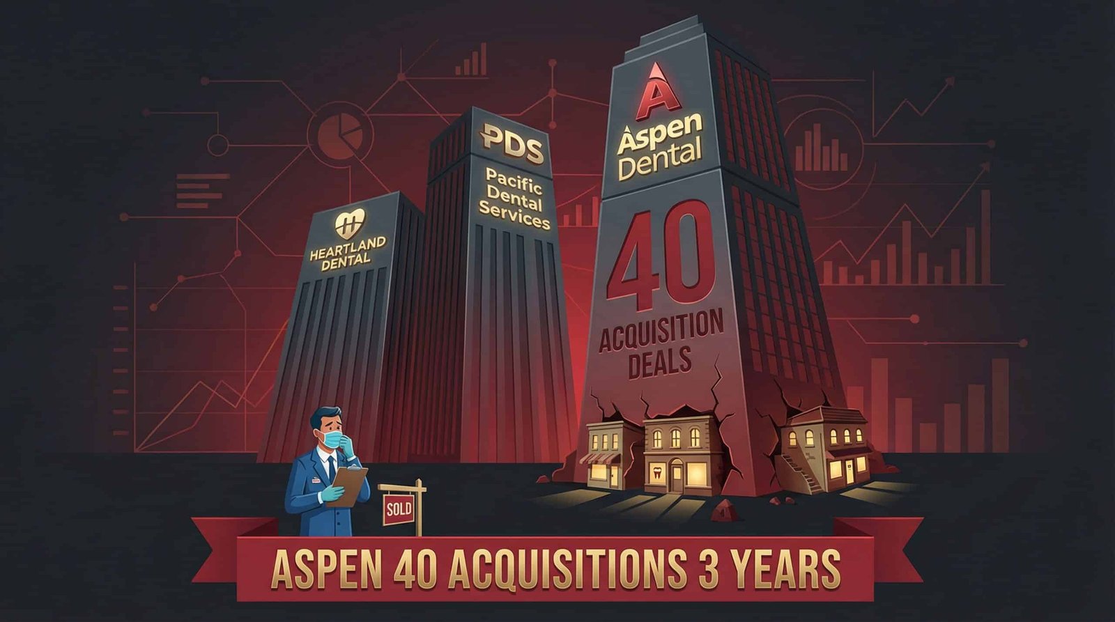 private equity dental consolidation aspen dental PDS heartland heartland dental dso acquisition chains