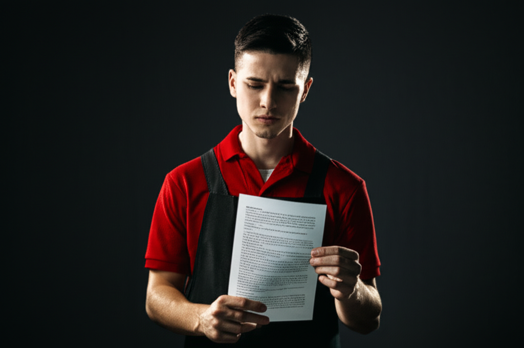 fast food worker holding noncompete agreement employment contract defeated