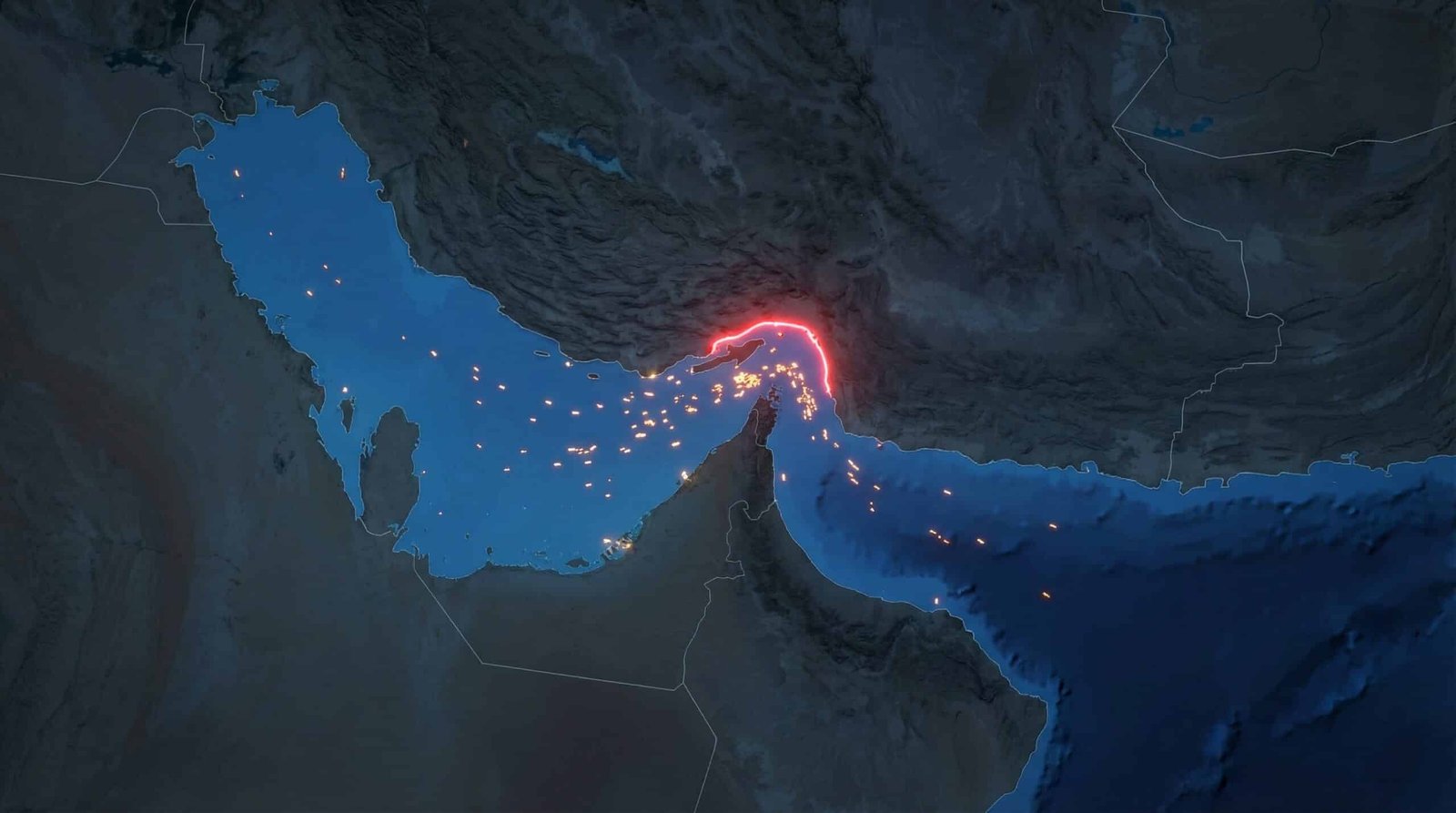 Oil tankers stranded at Strait of Hormuz during Iran war blockade March 2026