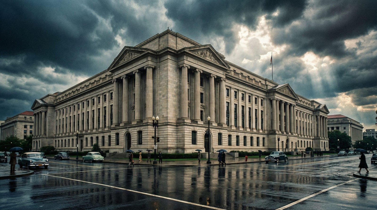 Federal Reserve building exterior as Iran war inflation complicates interest rate policy 2026