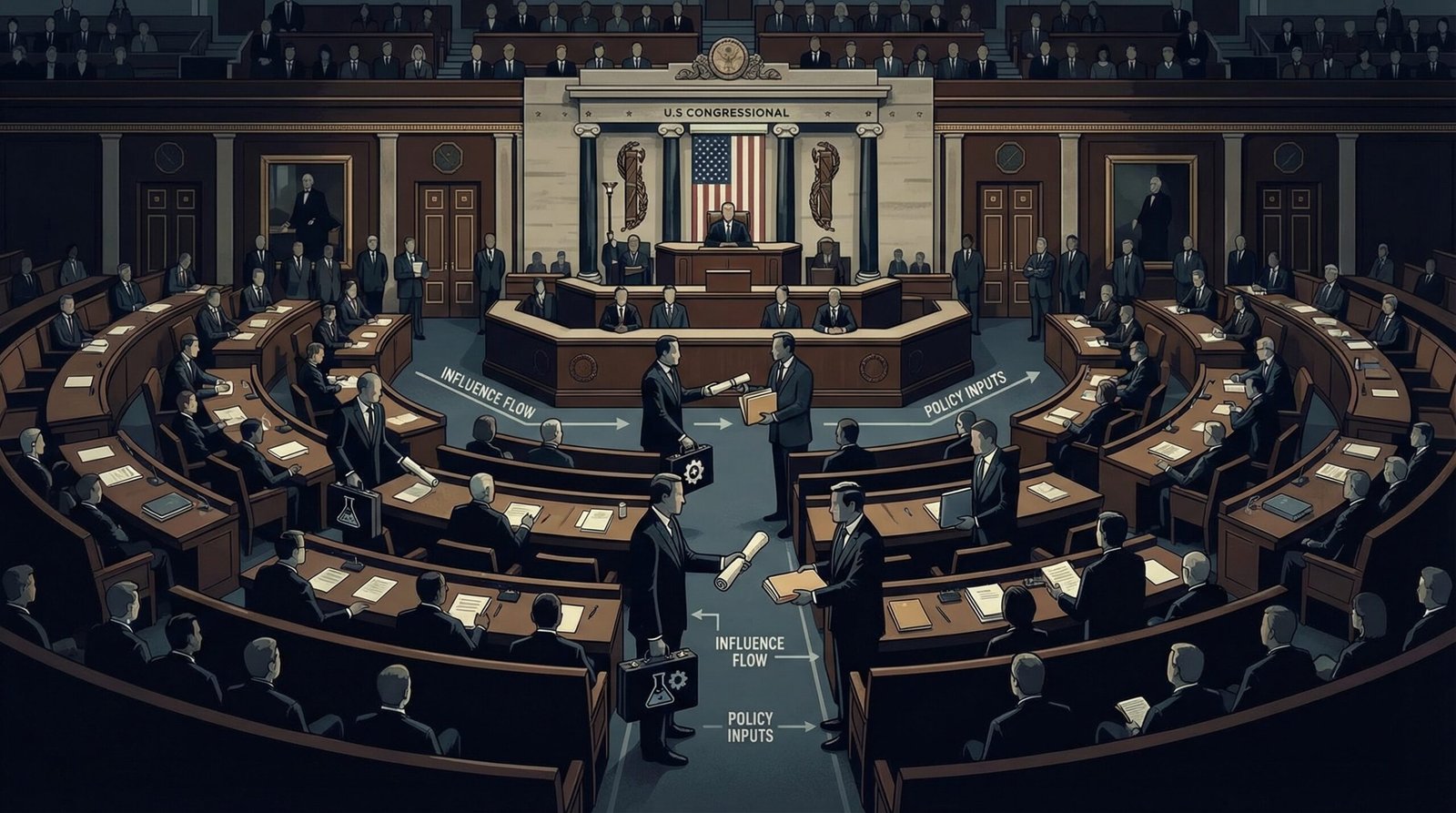 Congressional lobbying chemical industry PFAS deregulation revolving door regulatory capture