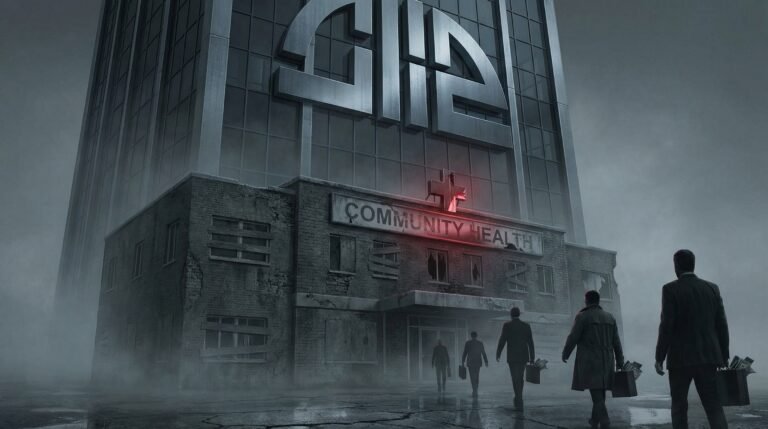 Private equity firm towers over community hospital as executives carry cash — private equity hospital buyouts crisis