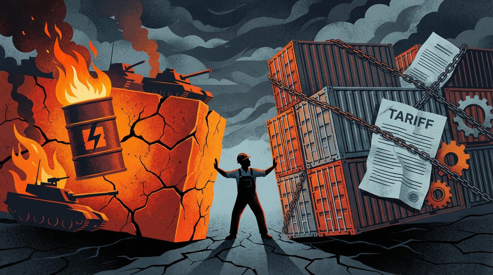 Tariffs and Iran war energy shock crushing working-class Americans in double economic squeeze 2026