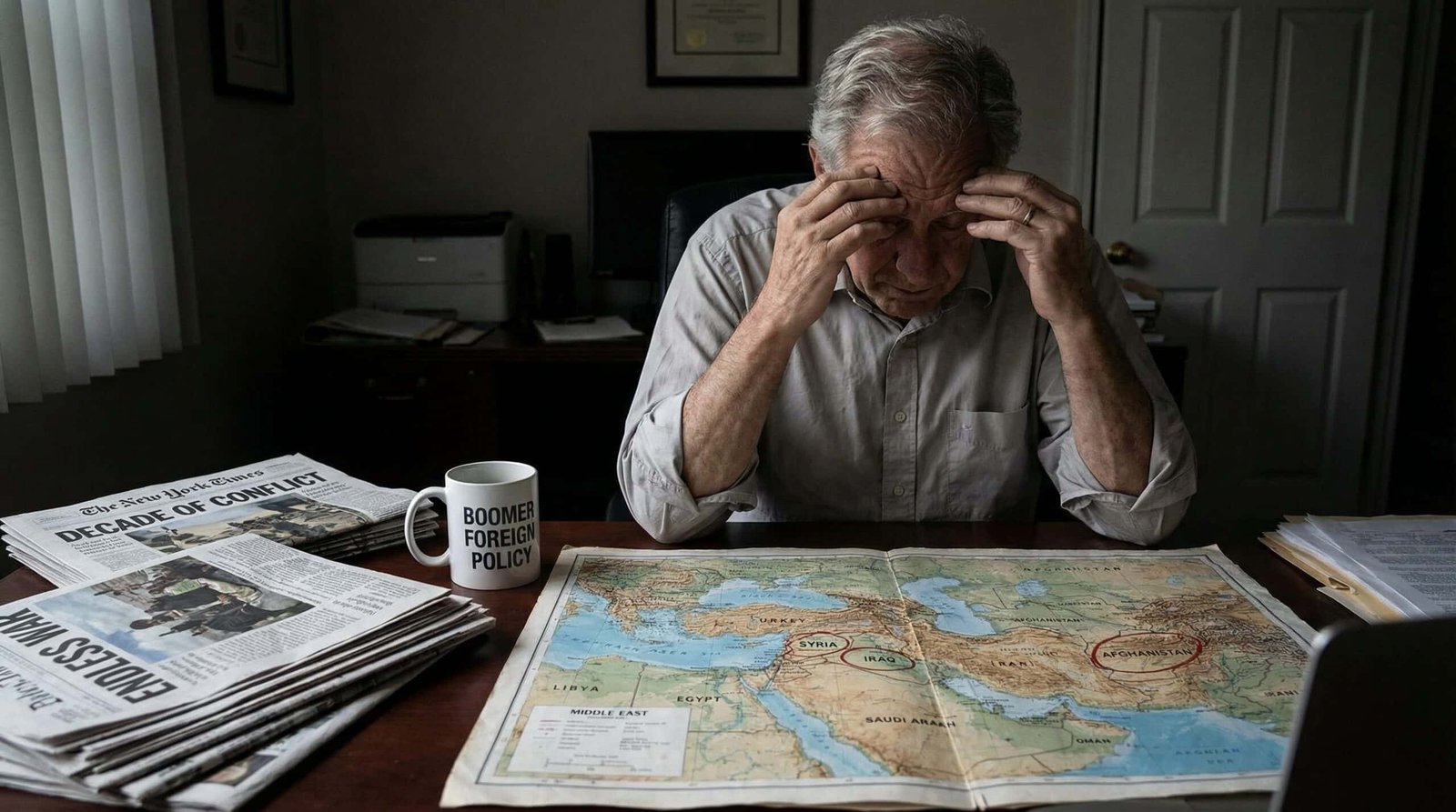 Afghanistan Iraq Boomer wars