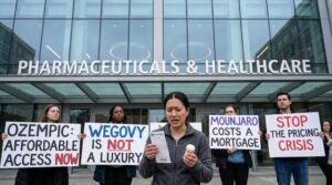 GLP-1 drugs expensive pricing Ozempic Wegovy Mounjaro cost burden