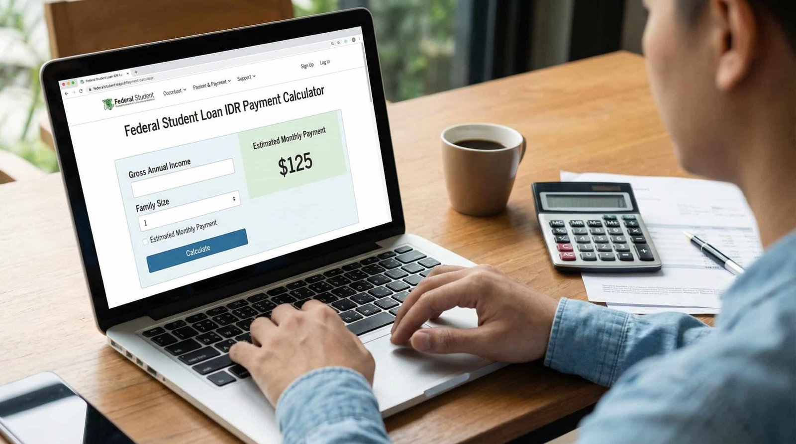 Repayment plan calculator