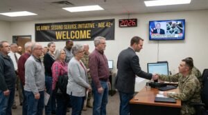 Military recruitment age limit 42 older soldiers