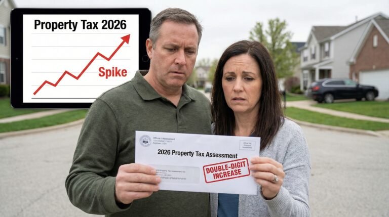 Property tax assessment spike 2026 homeowners double-digit increase