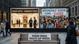 Vision care crisis expensive eyeglasses